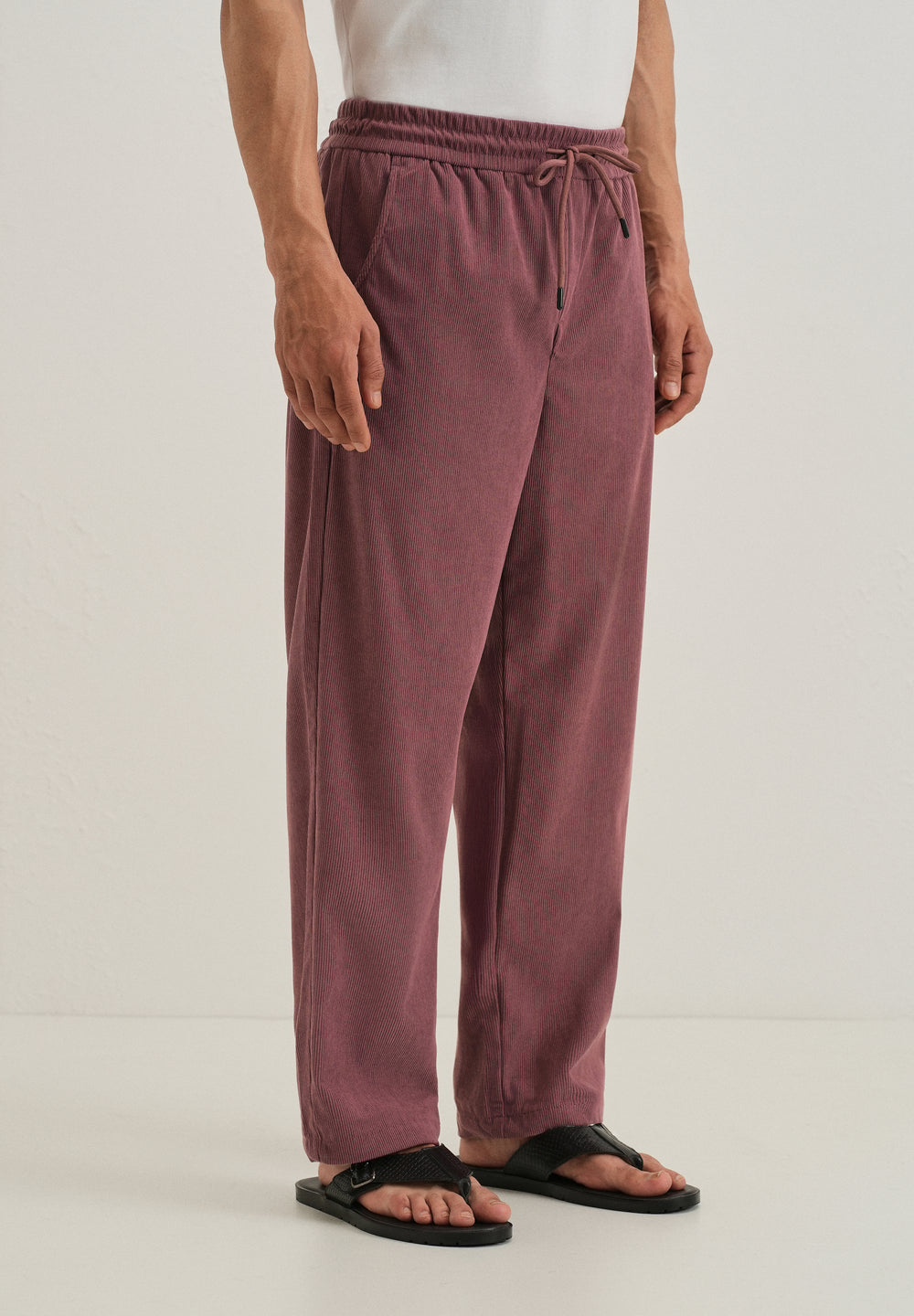 Nude pink Corduroy Pant
