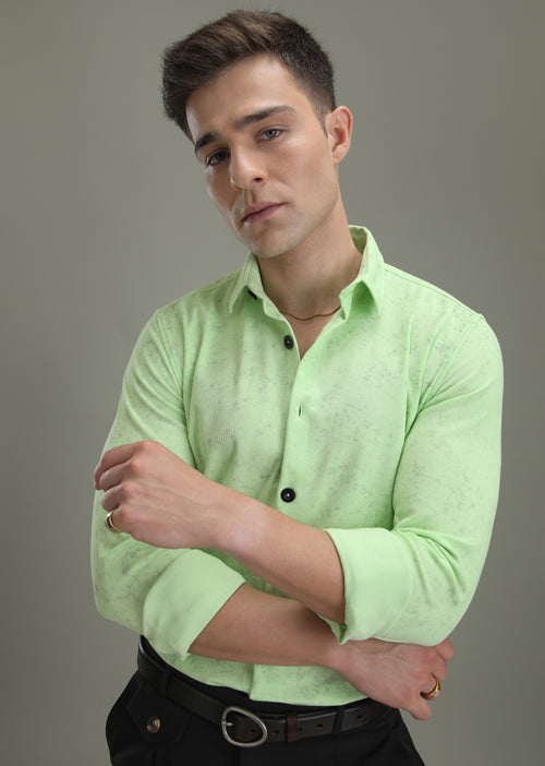 Neon Green Dye Shirt