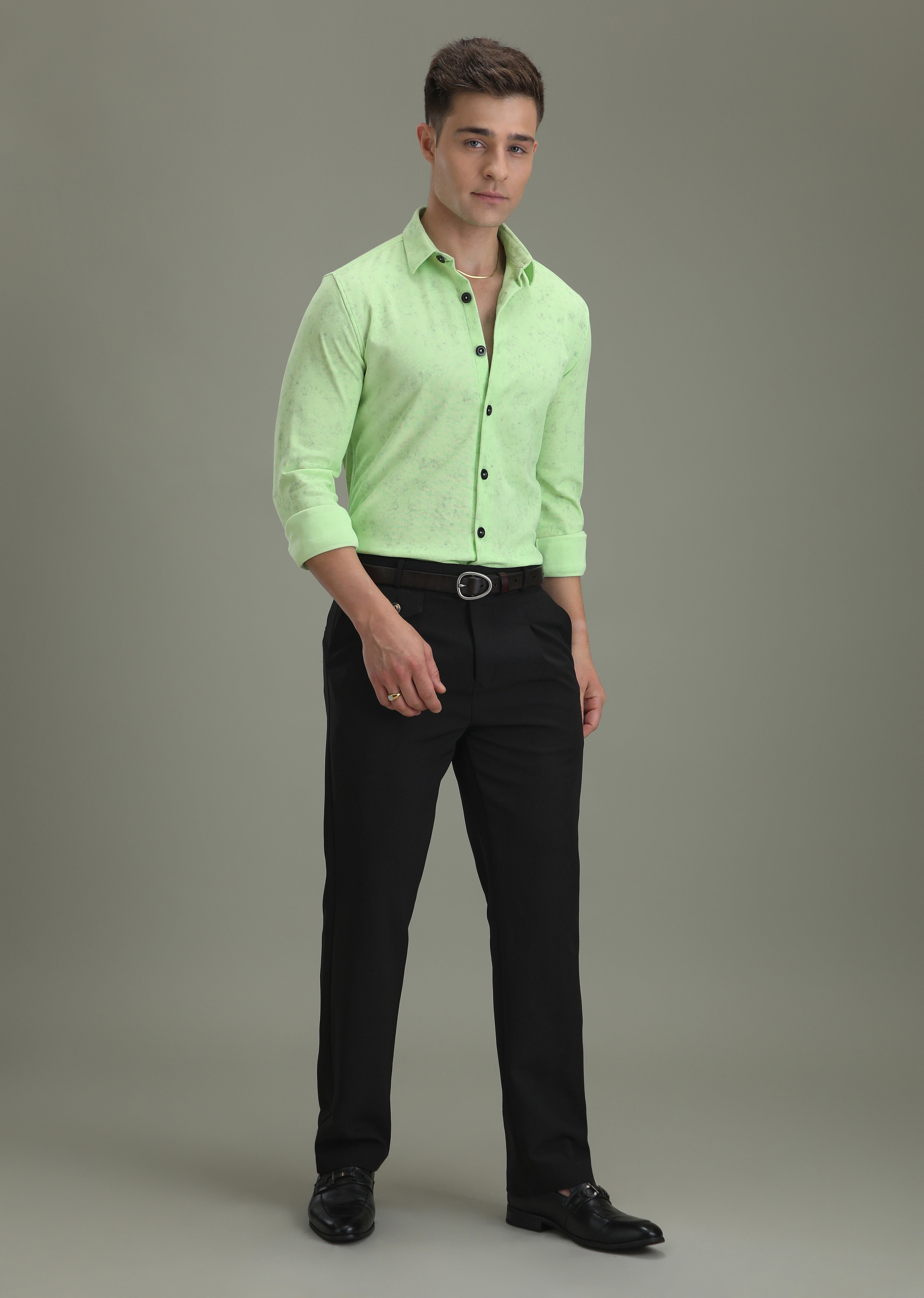 Neon Green Dye Shirt