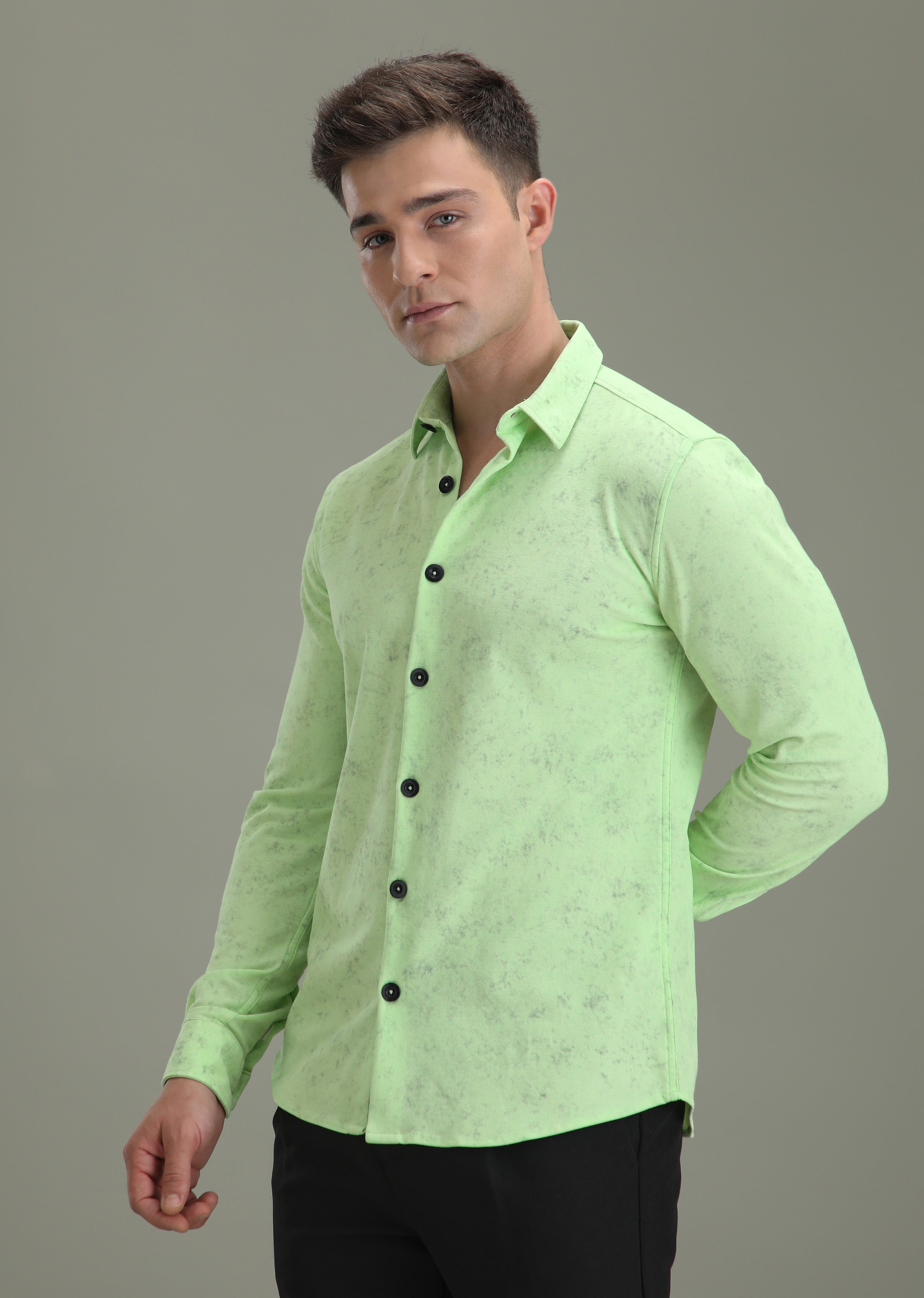 Neon Green Dye Shirt