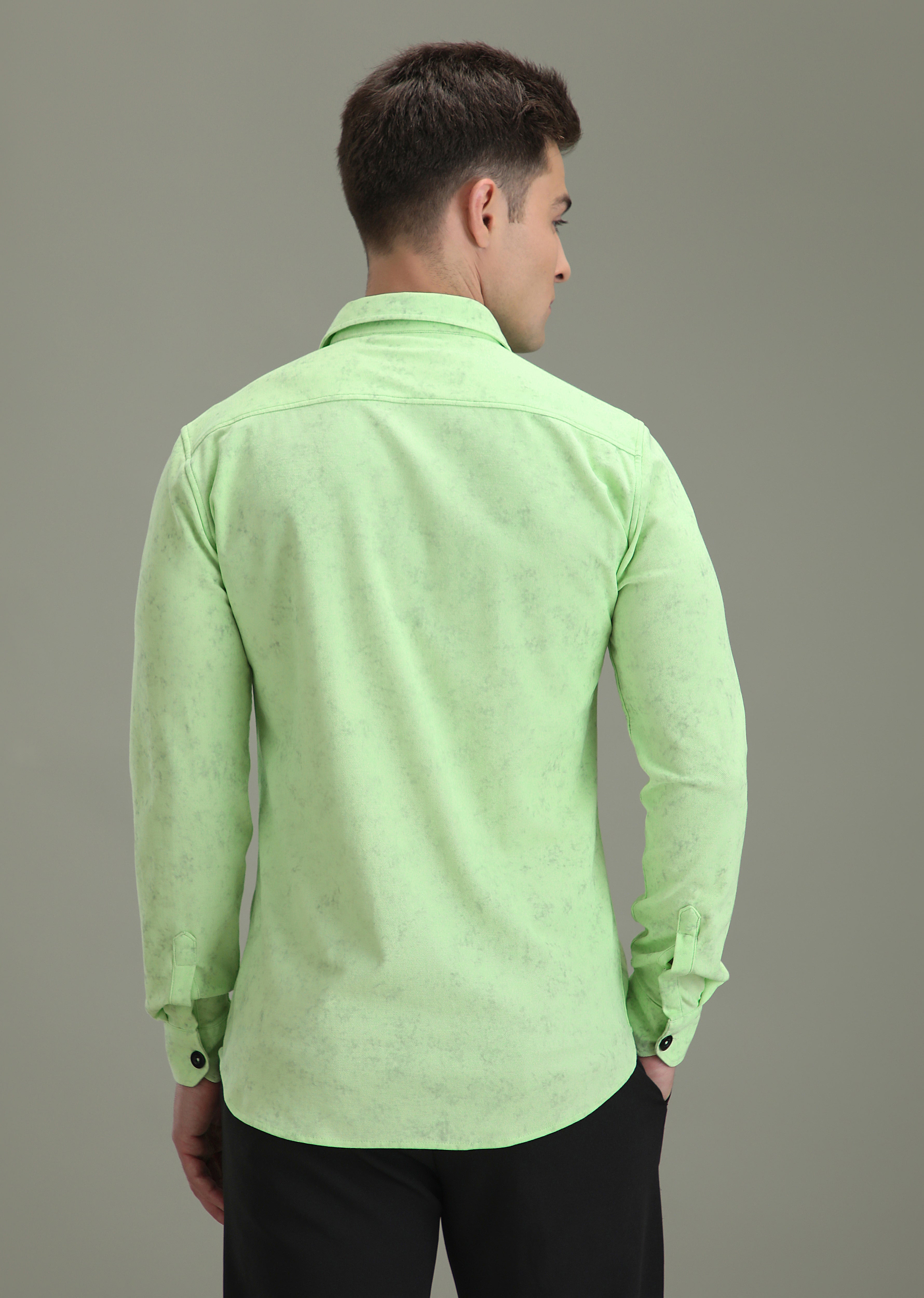 Neon Green Dye Shirt