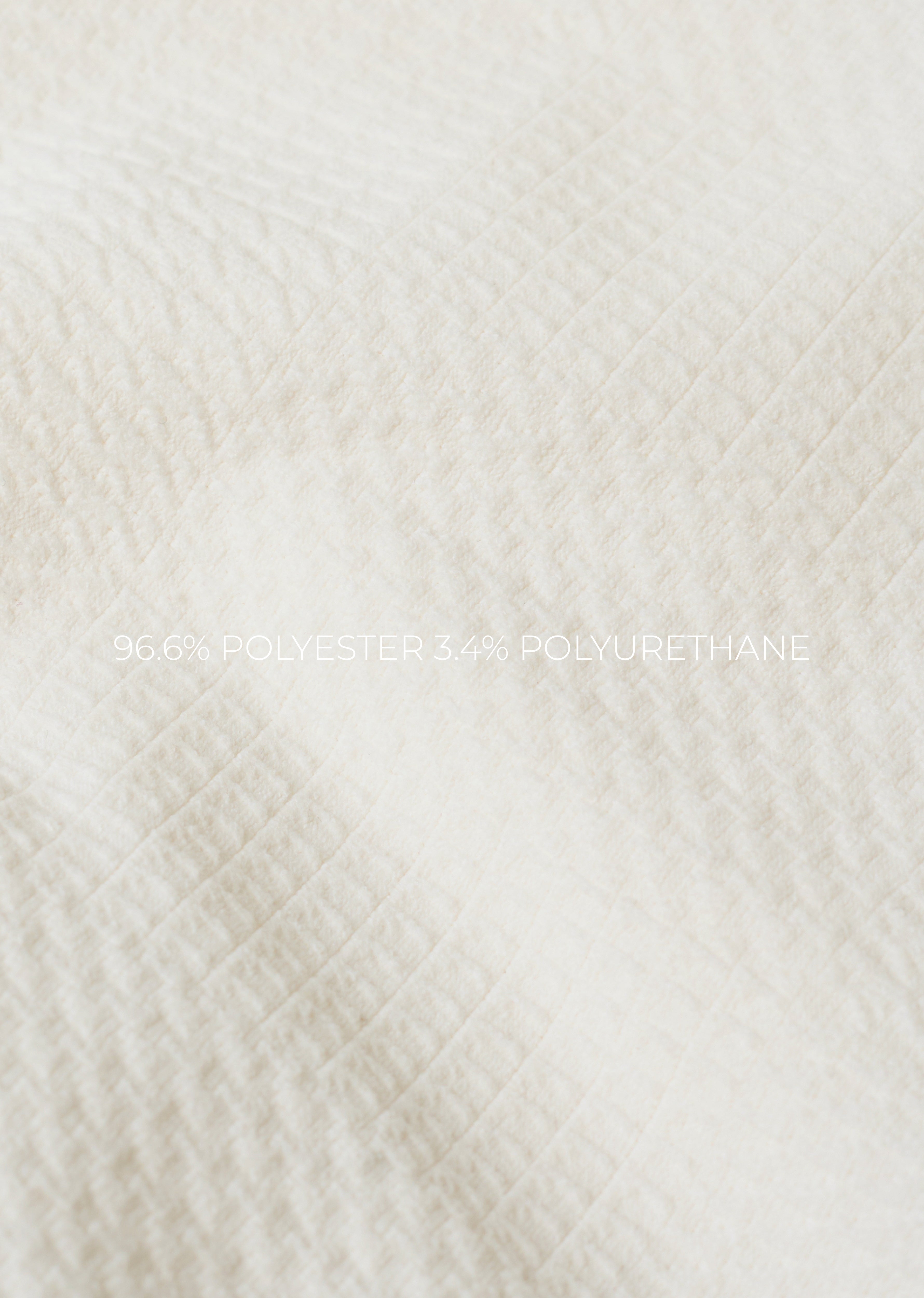Off-White Textured Knitted Shirt