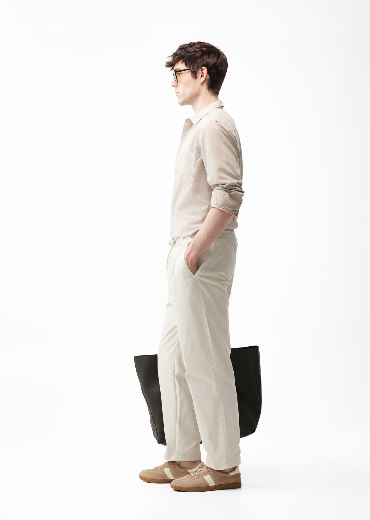 Off-White Relaxed Drawstring Trouser