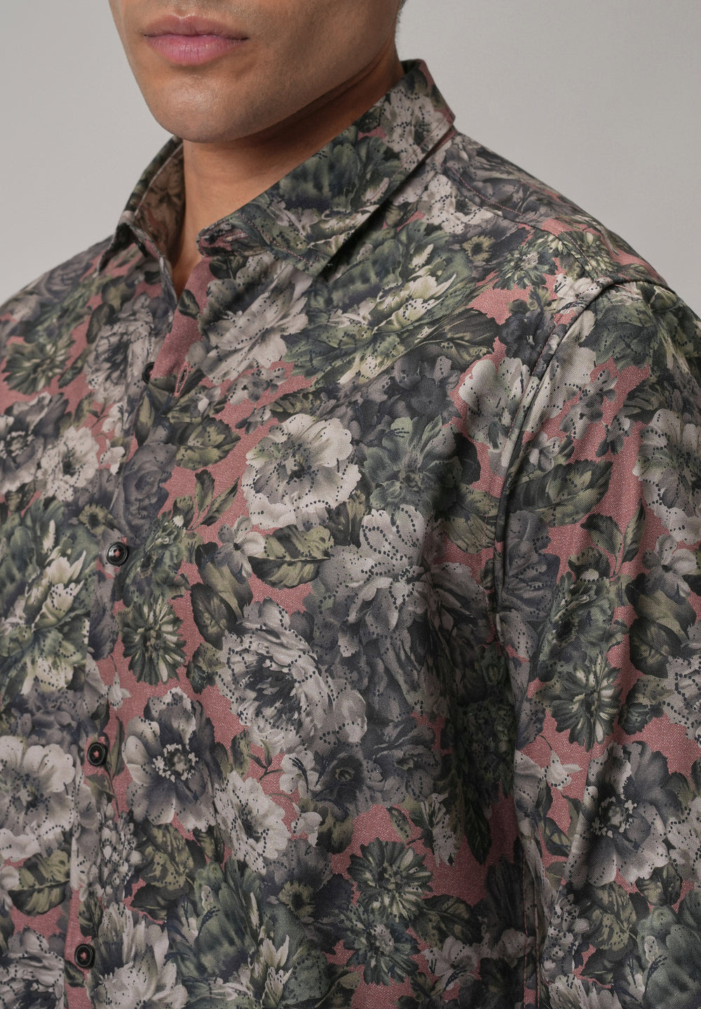 Oleander Floral Printed Shirt