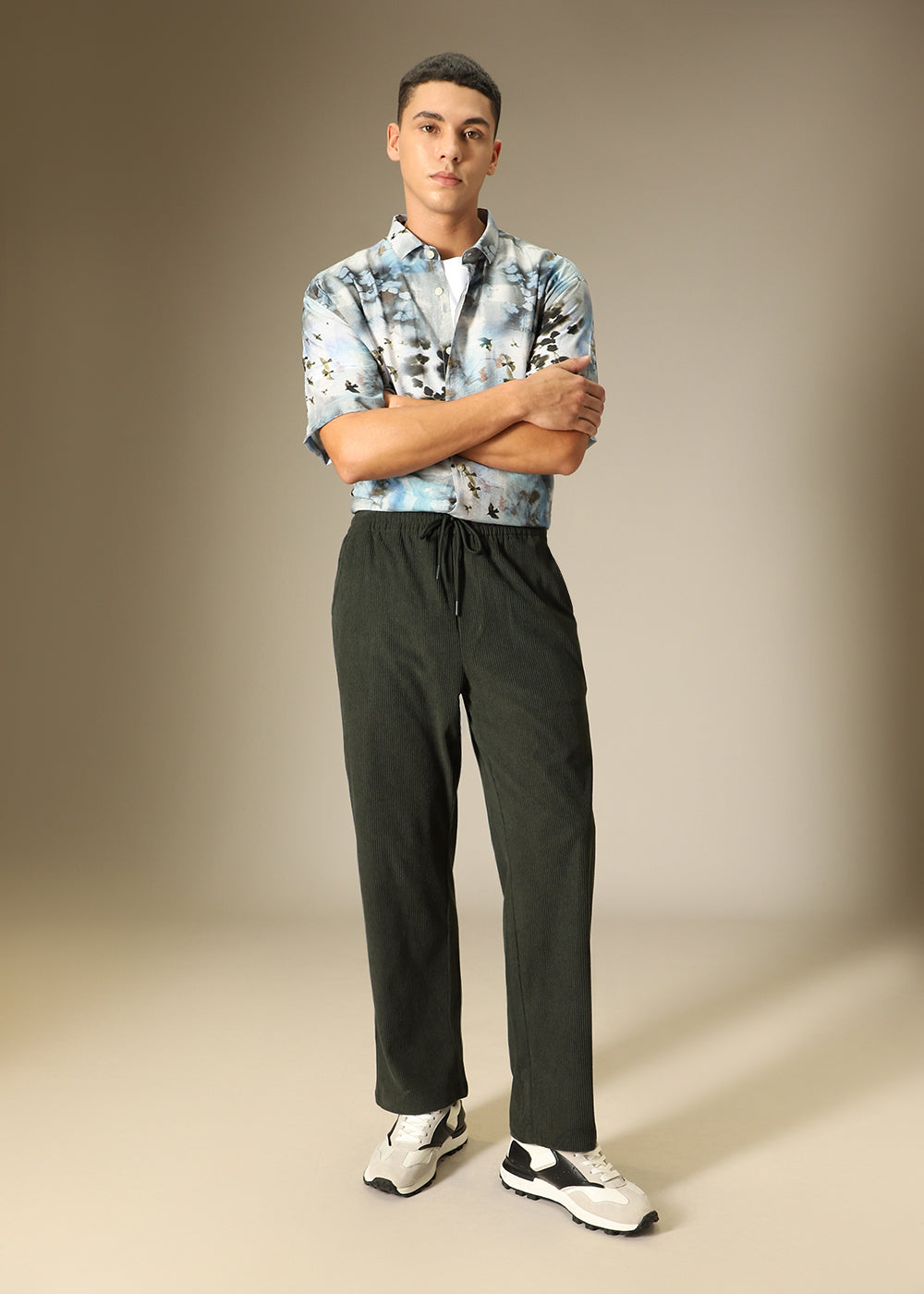 Olive Corduroy Pant