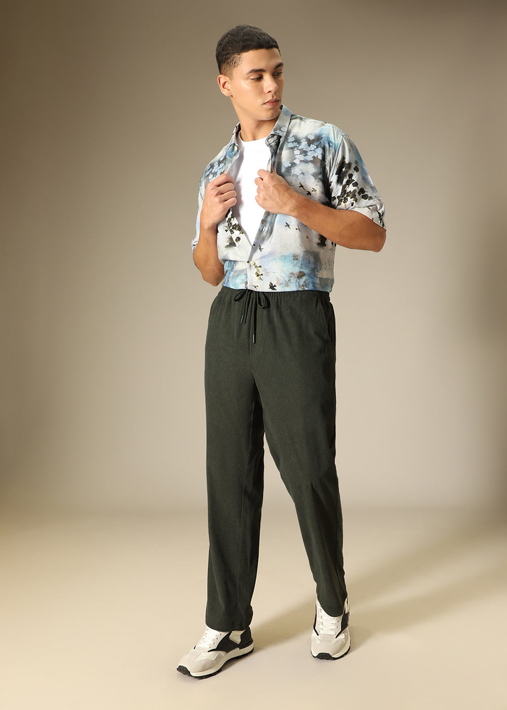Olive Corduroy Pant
