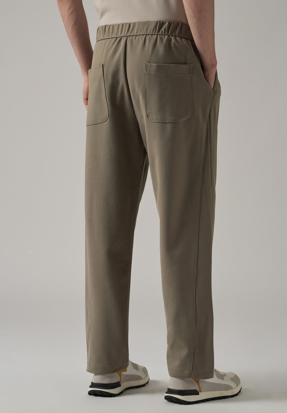 Olive Twill Pants