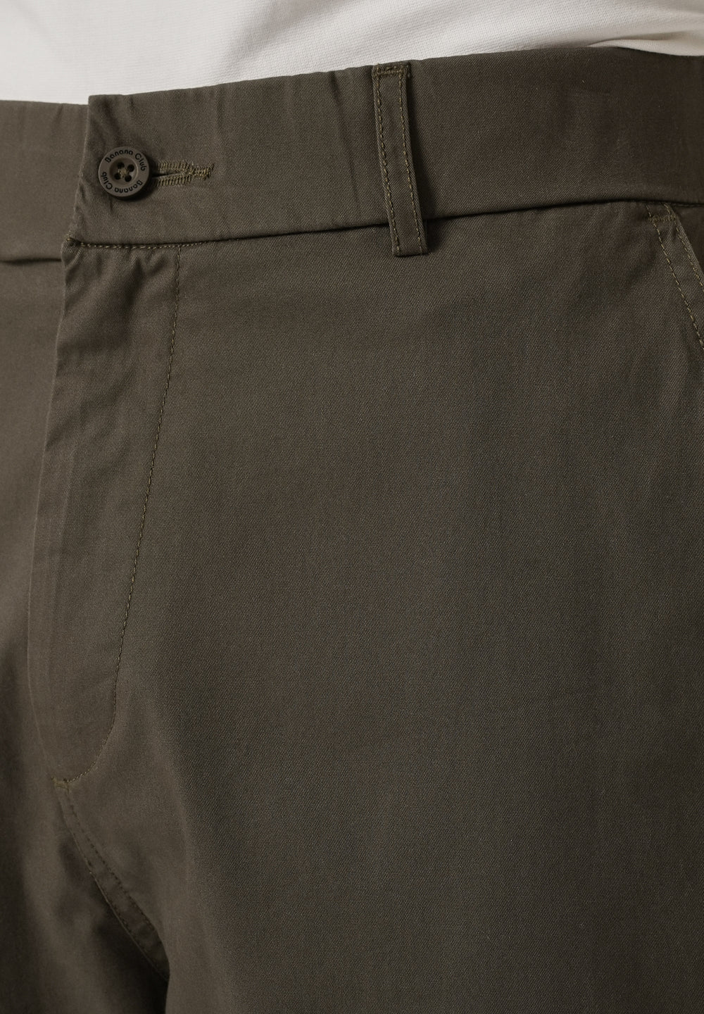 Baggy Fit Olive Green Chinos