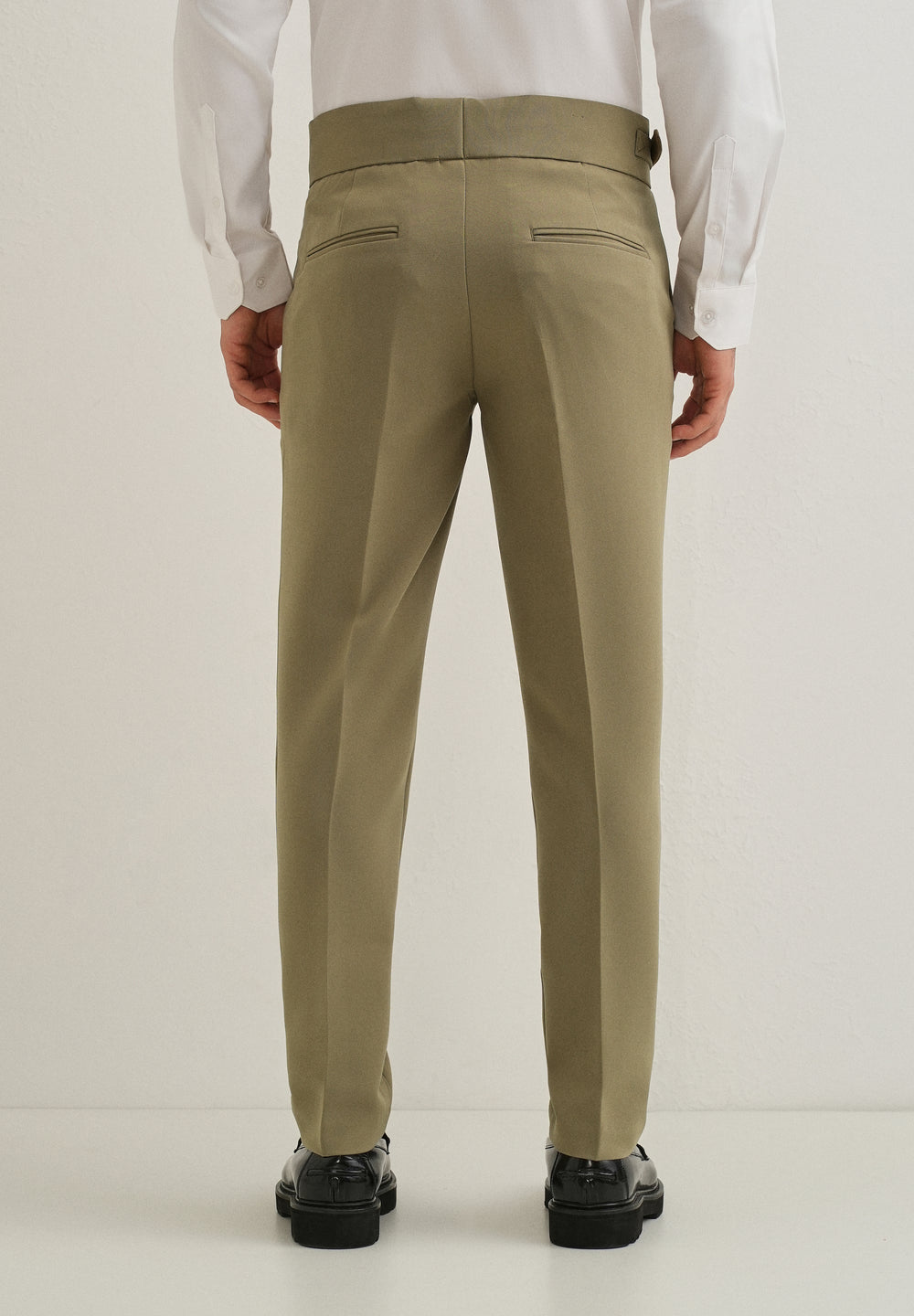 Olive Green Gurkha Pant