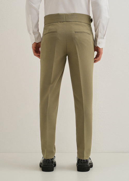 Olive Green Gurkha Pant