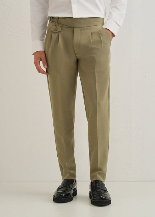 Olive Green Gurkha Pant