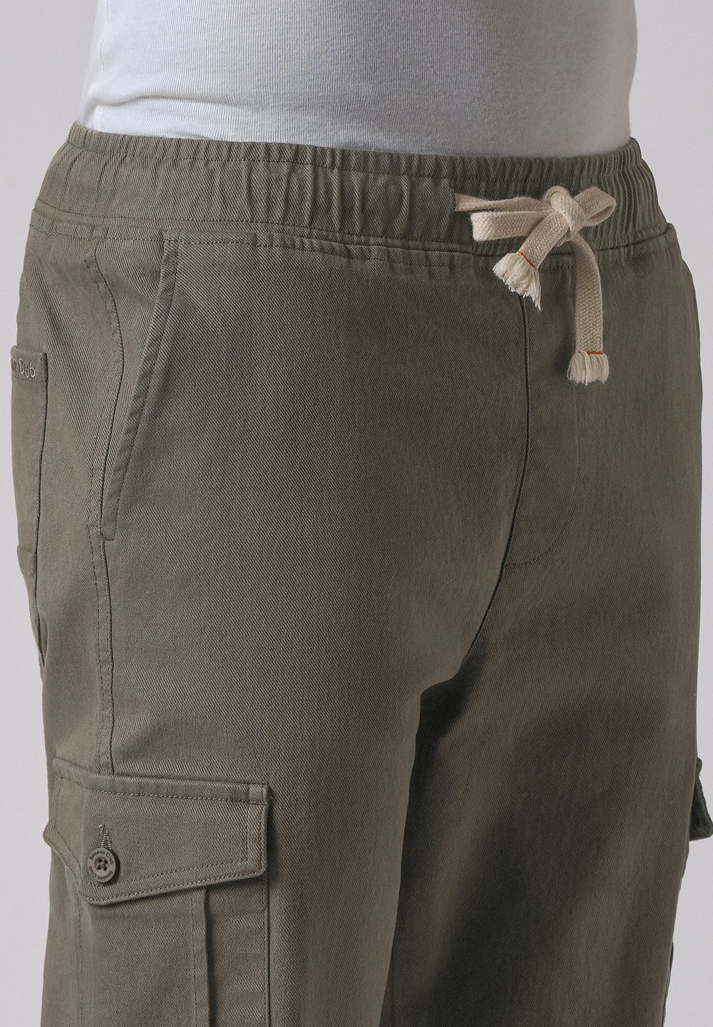 Olive Green Regular Fit Cargo Pant