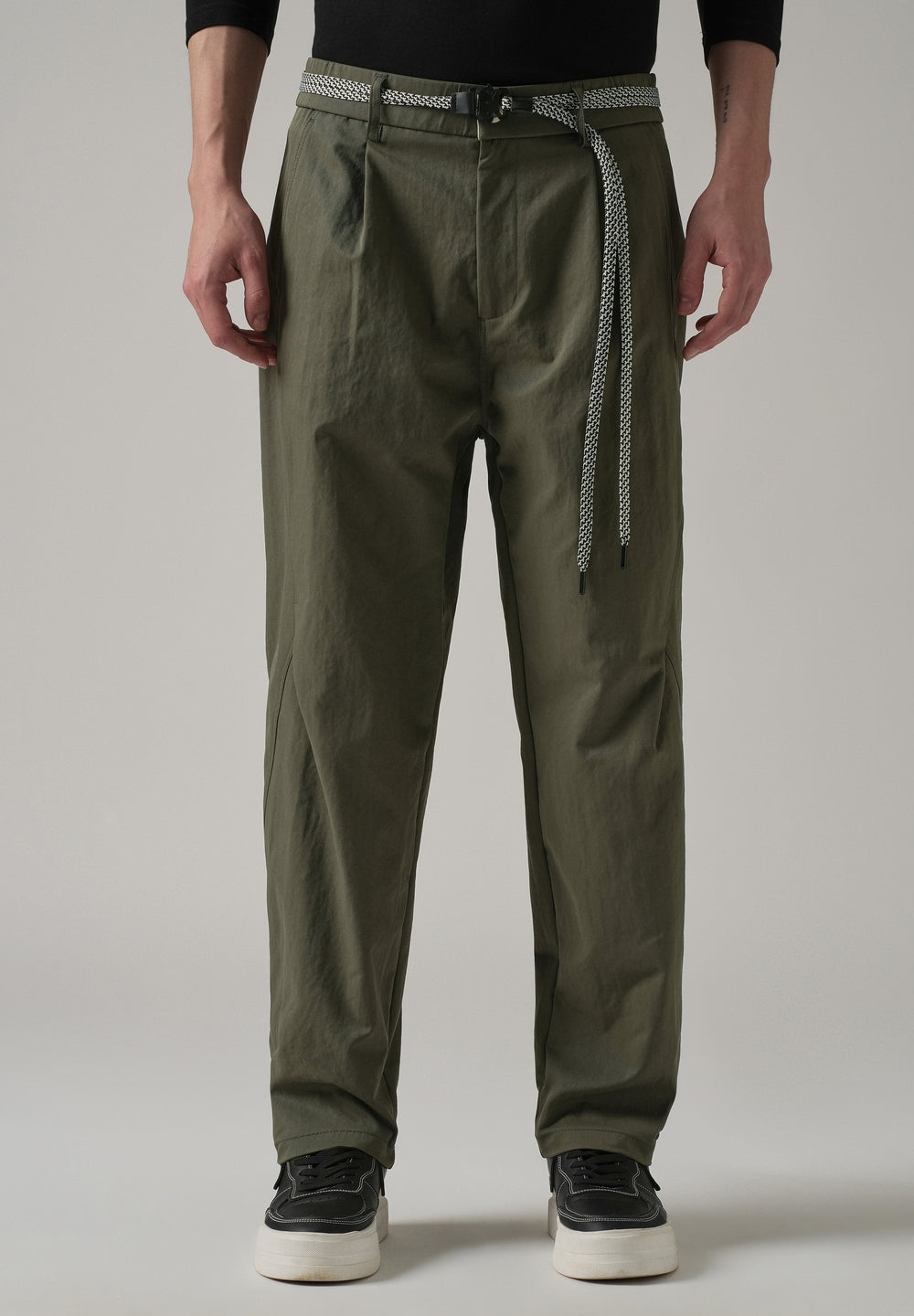Olive Stone Wash Pant