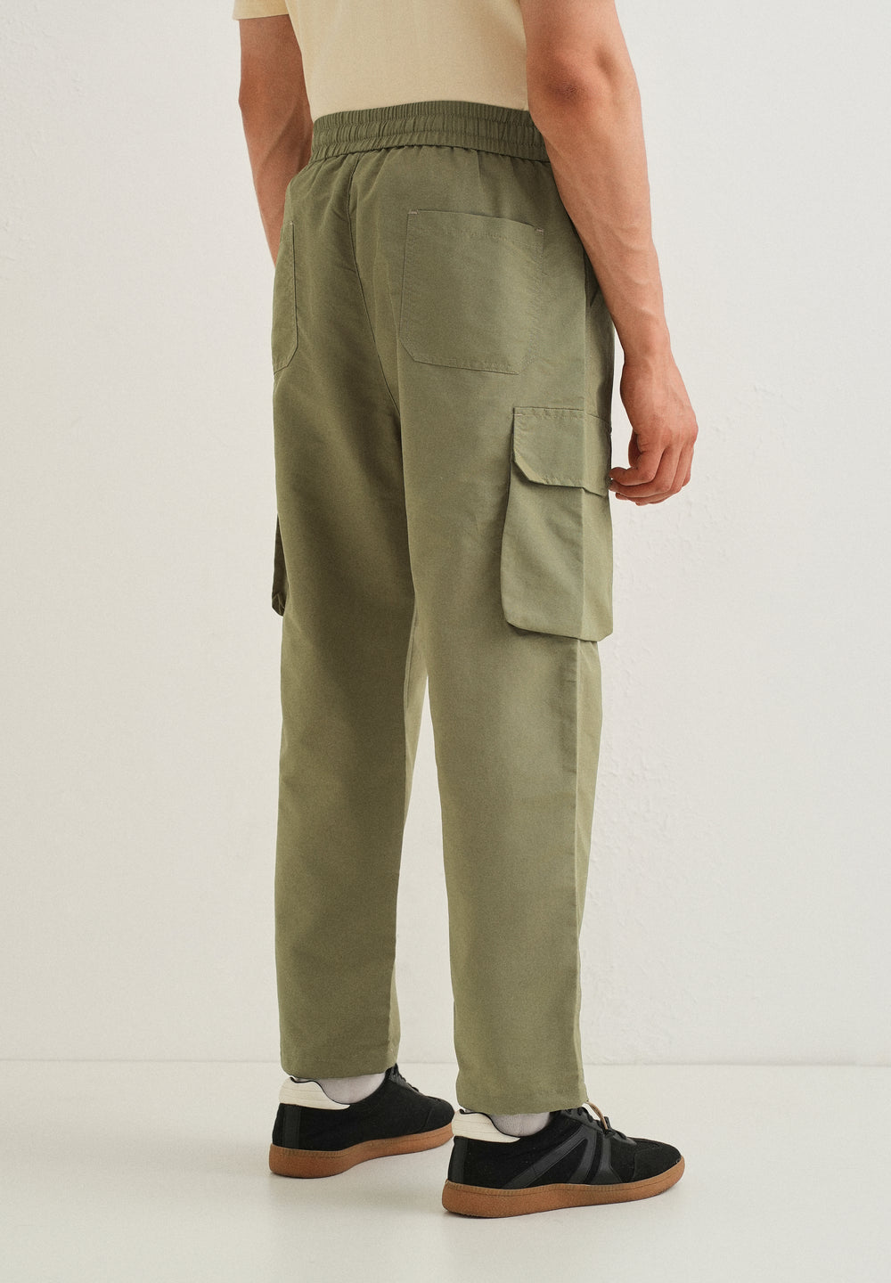 Olive Relaxed Fit Cargo Pant