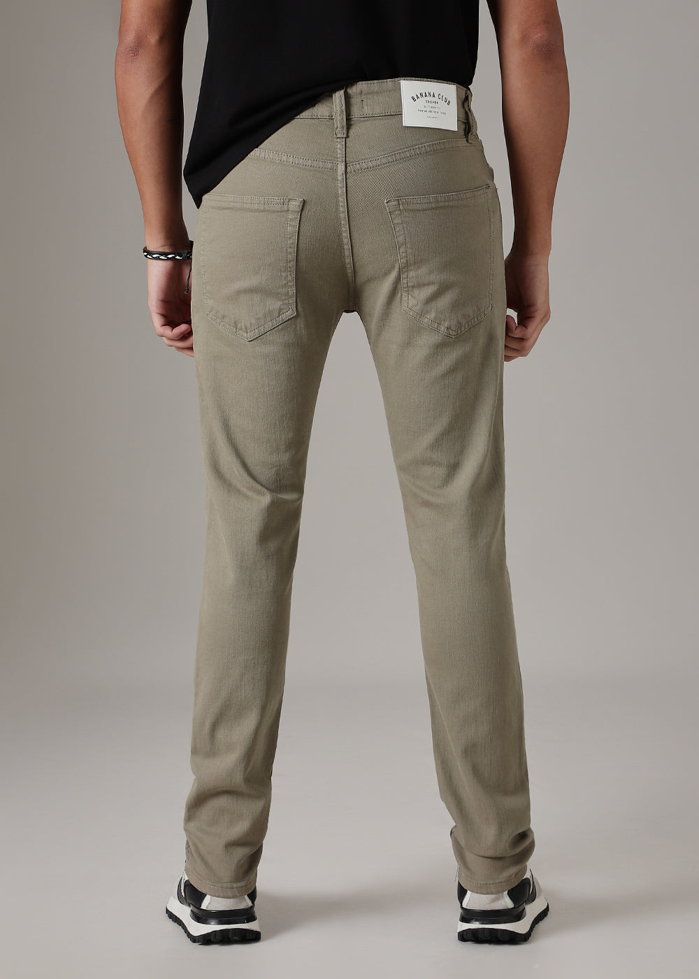 Olive Slim Fit Denim