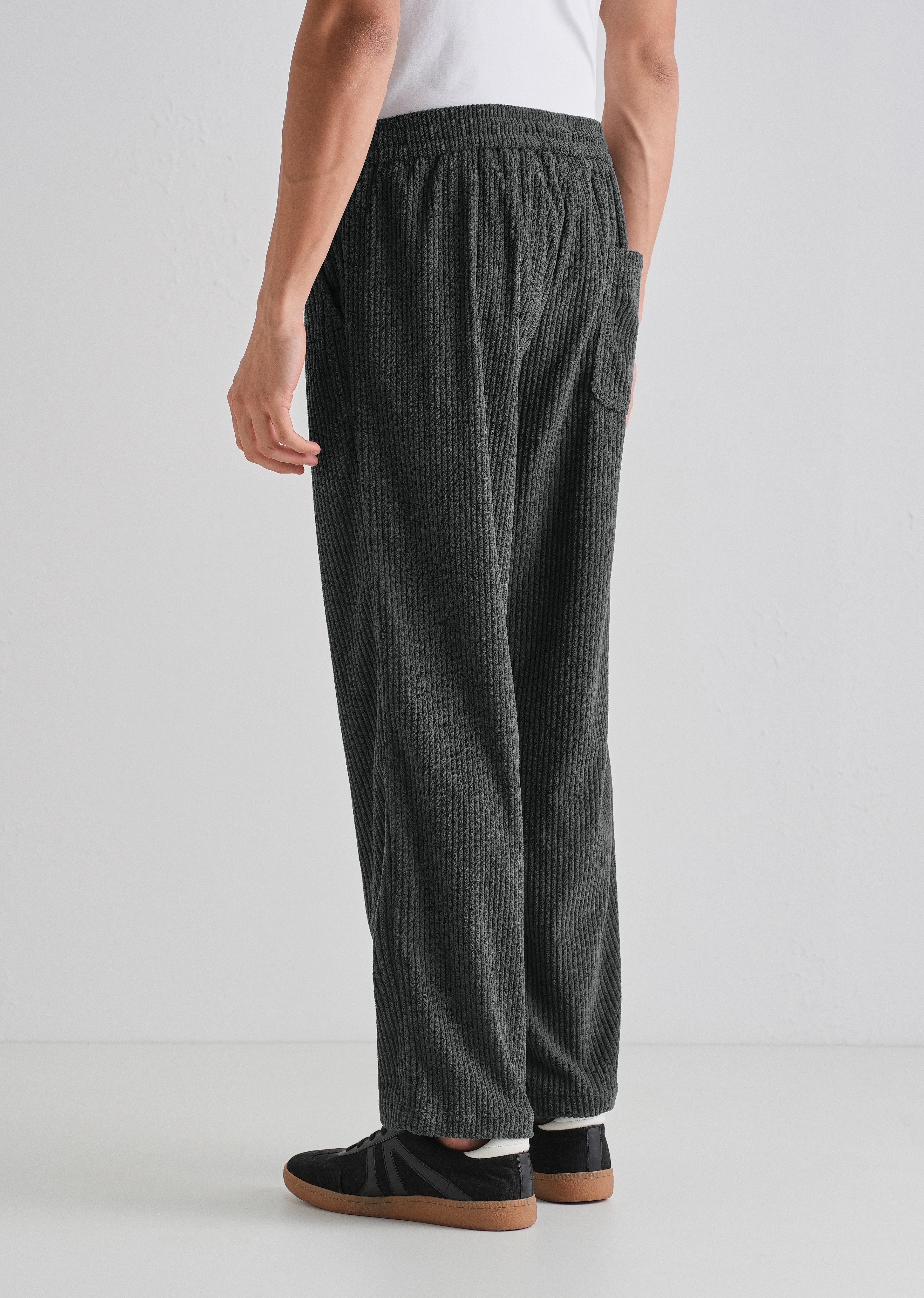 Ombre Gray Corduroy Pant