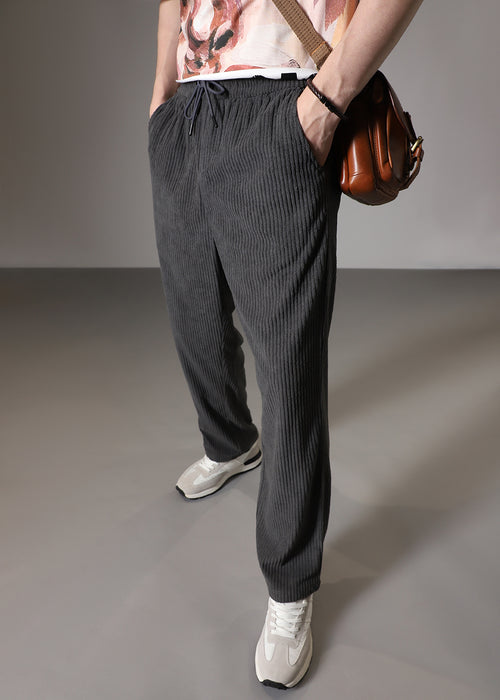 Ombre Gray Corduroy Pant