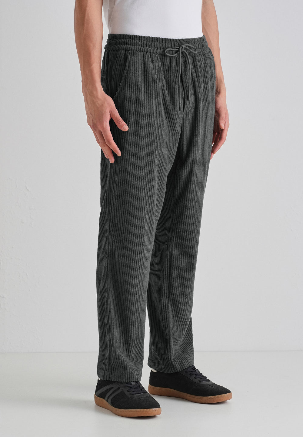 Ombre Gray Corduroy Pant