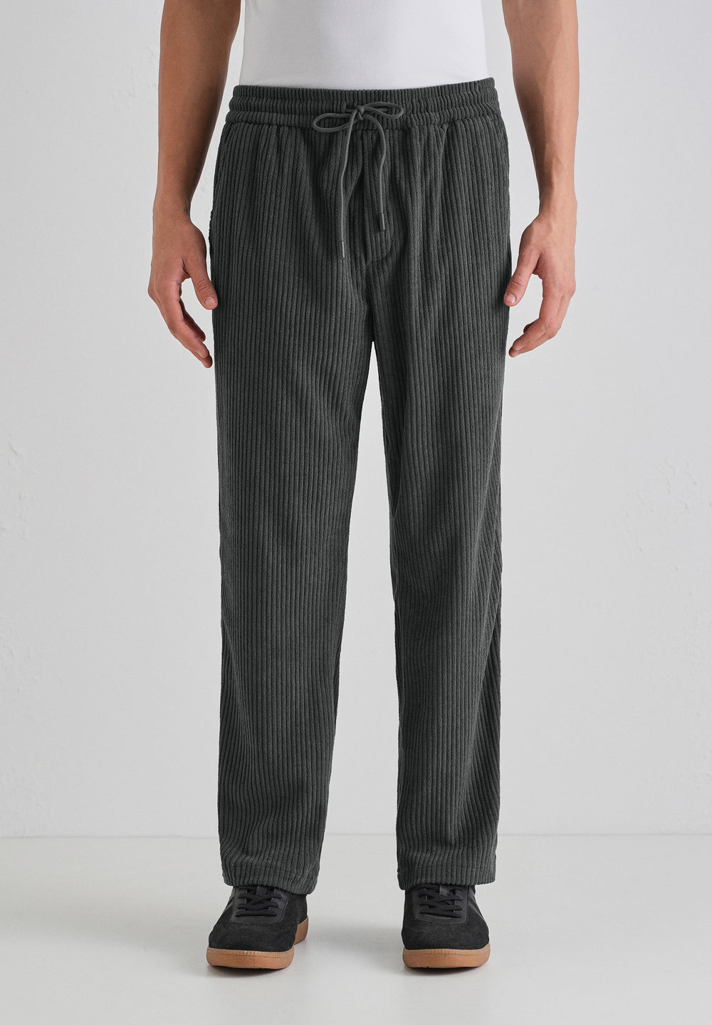 Ombre Gray Corduroy Pant