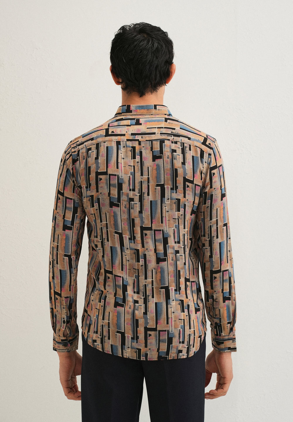 Orange Feather Shirt