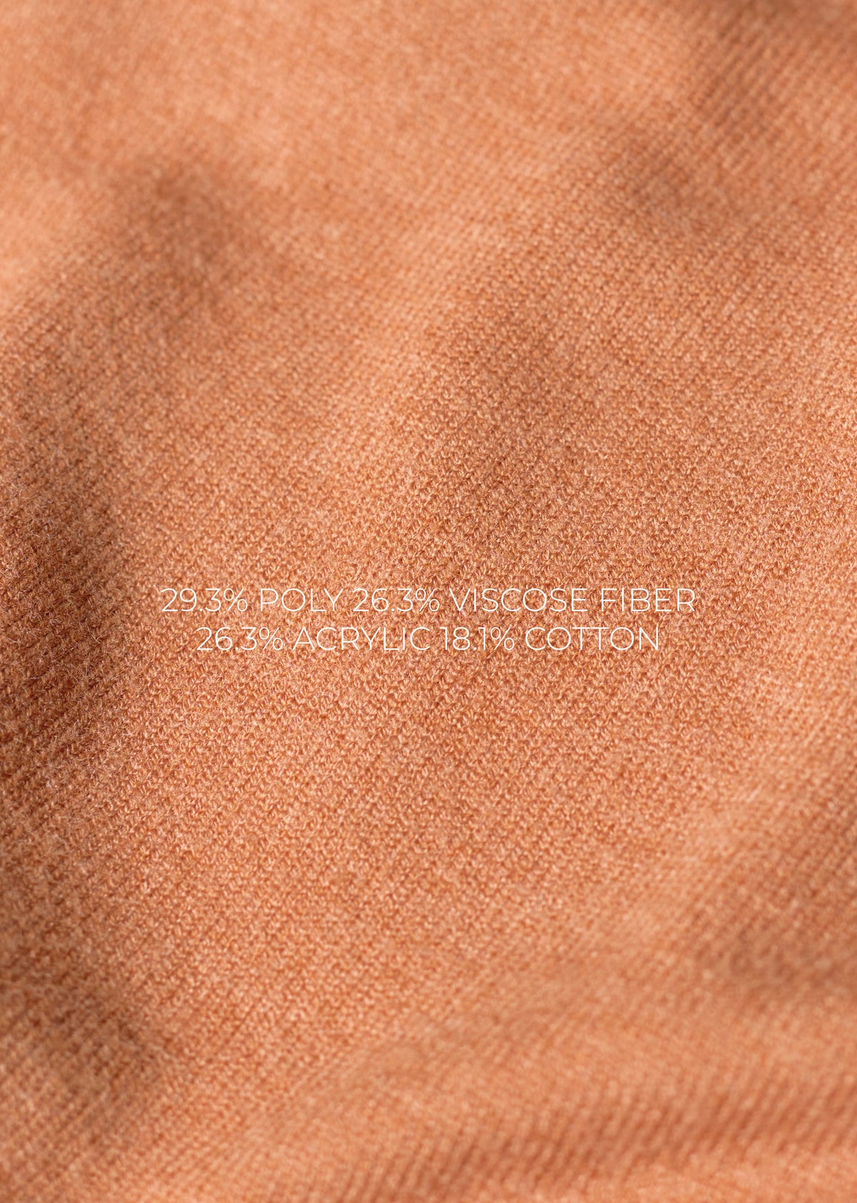 Orange Turtle-Neck Sweater