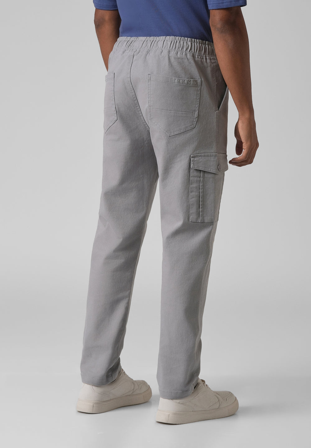 Oslo Grey Regular Fit Cargo Pant