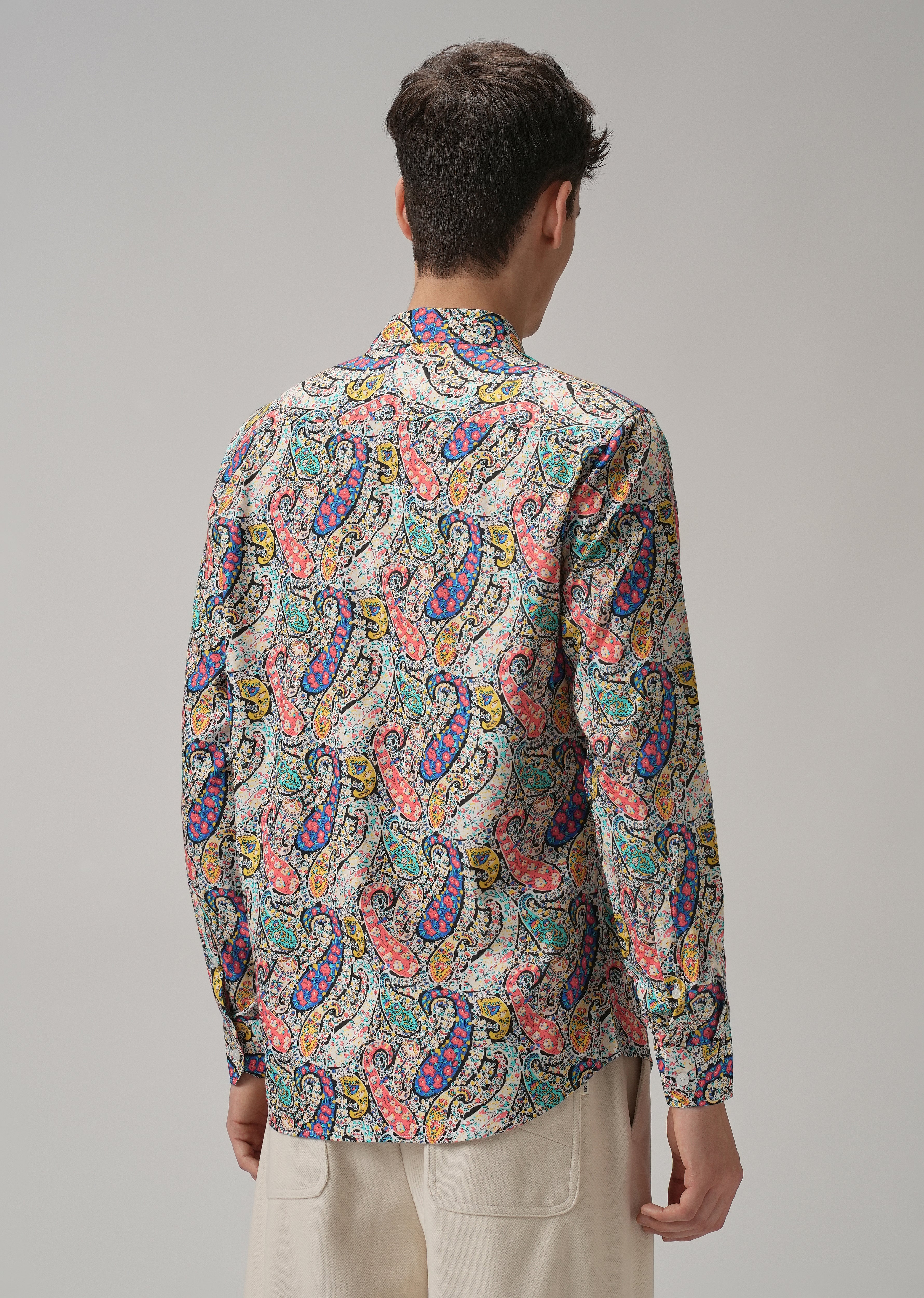 Multi Colour Paisley Printed Shirt