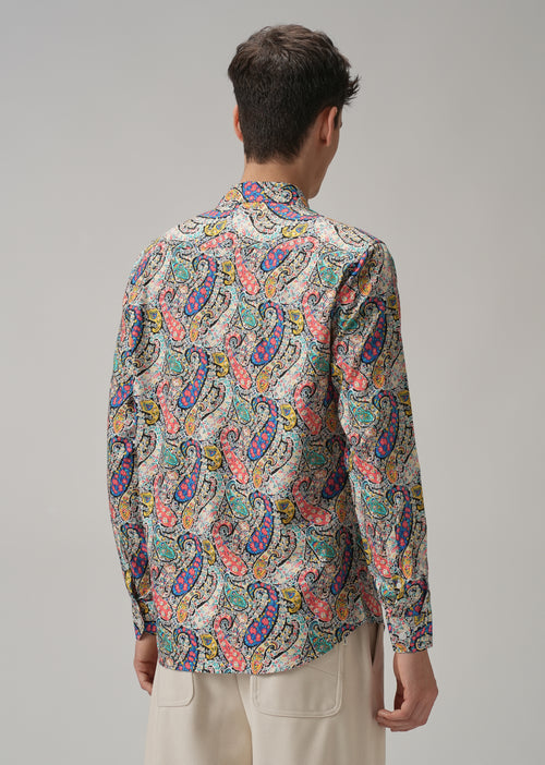 Multi Colour Paisley Printed Shirt
