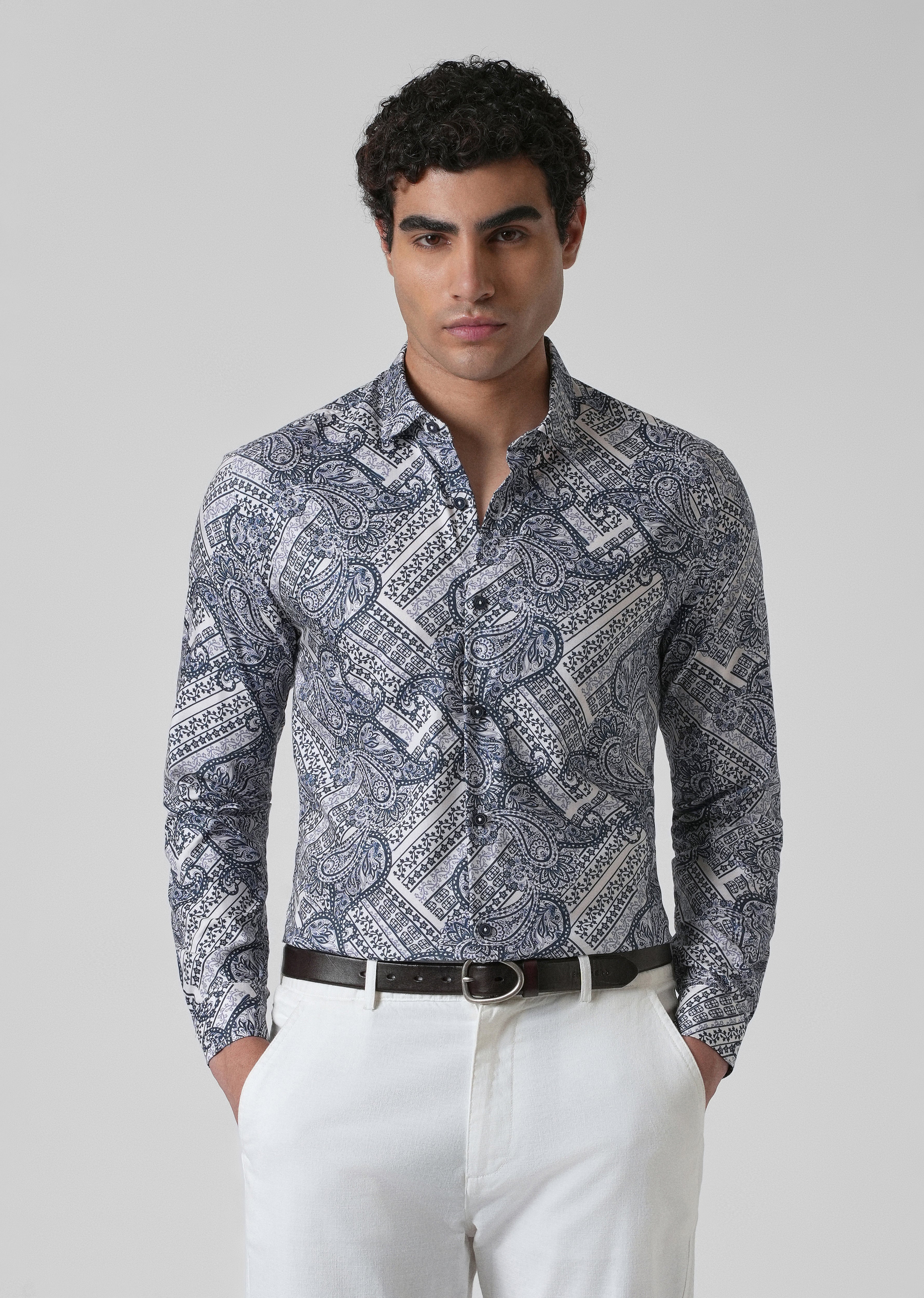 Paisley Print Shirt