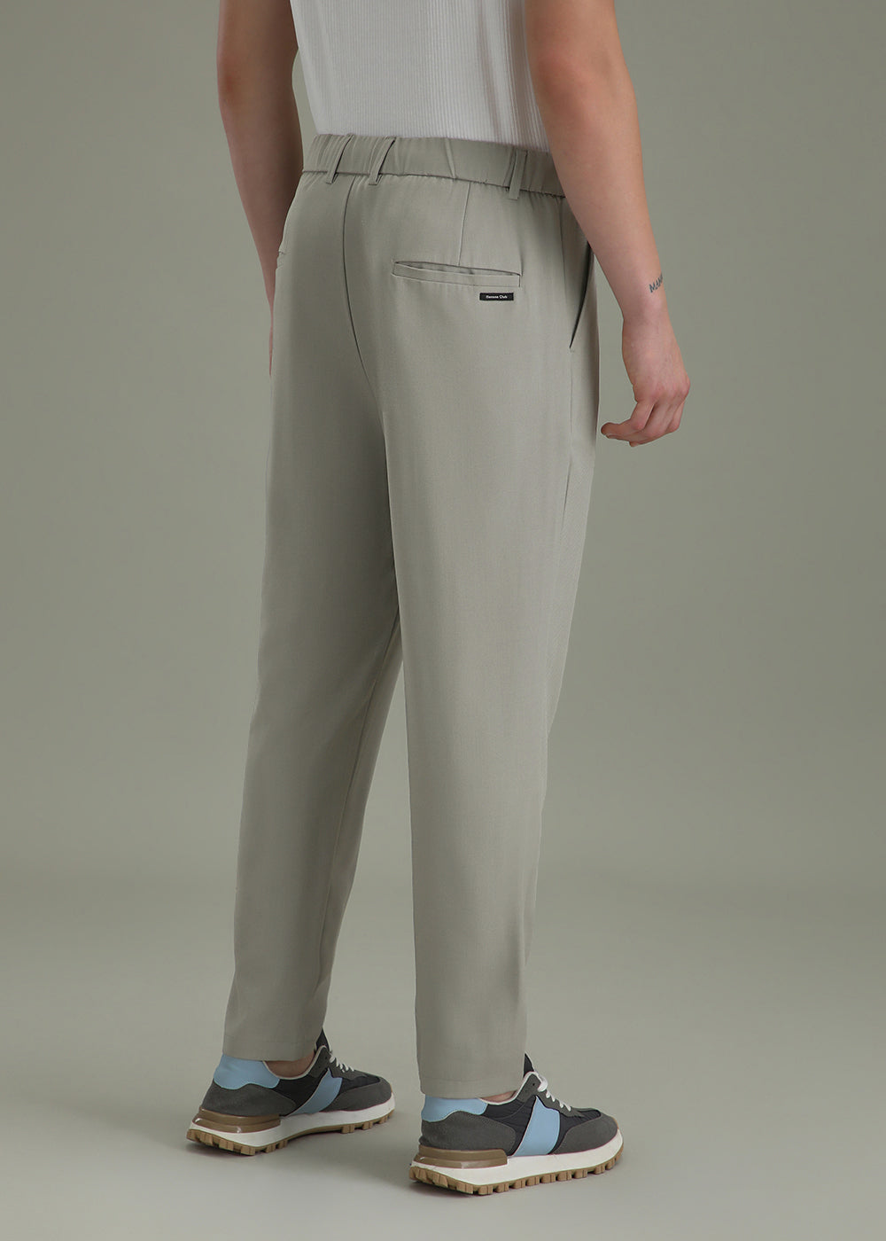 Pale Grey Korean Pant