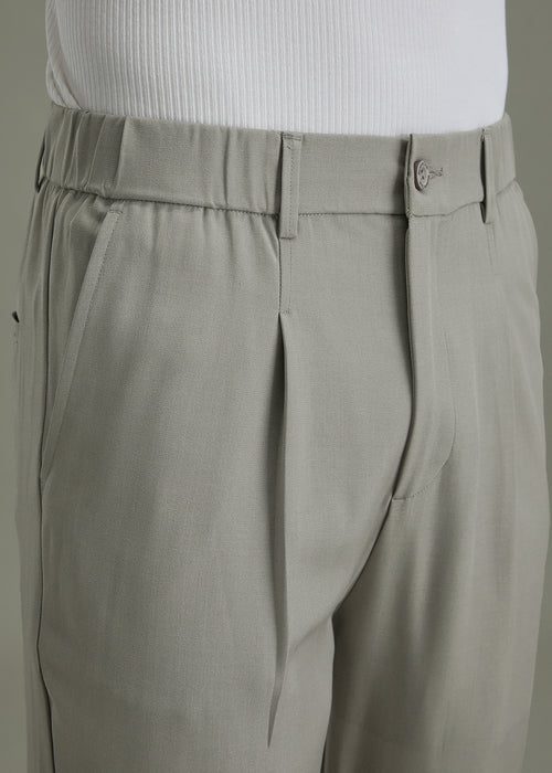 Pale Grey Korean Pant