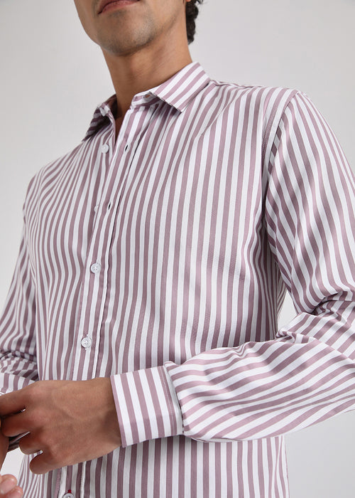 Pale Pink Pin Stripe Shirt