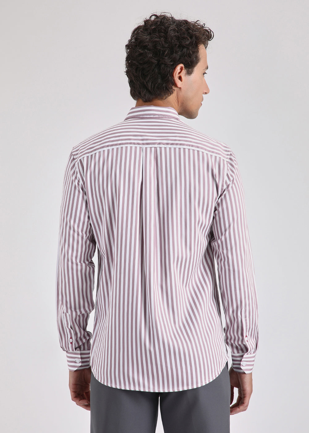 Pale Pink Pin Stripe Shirt