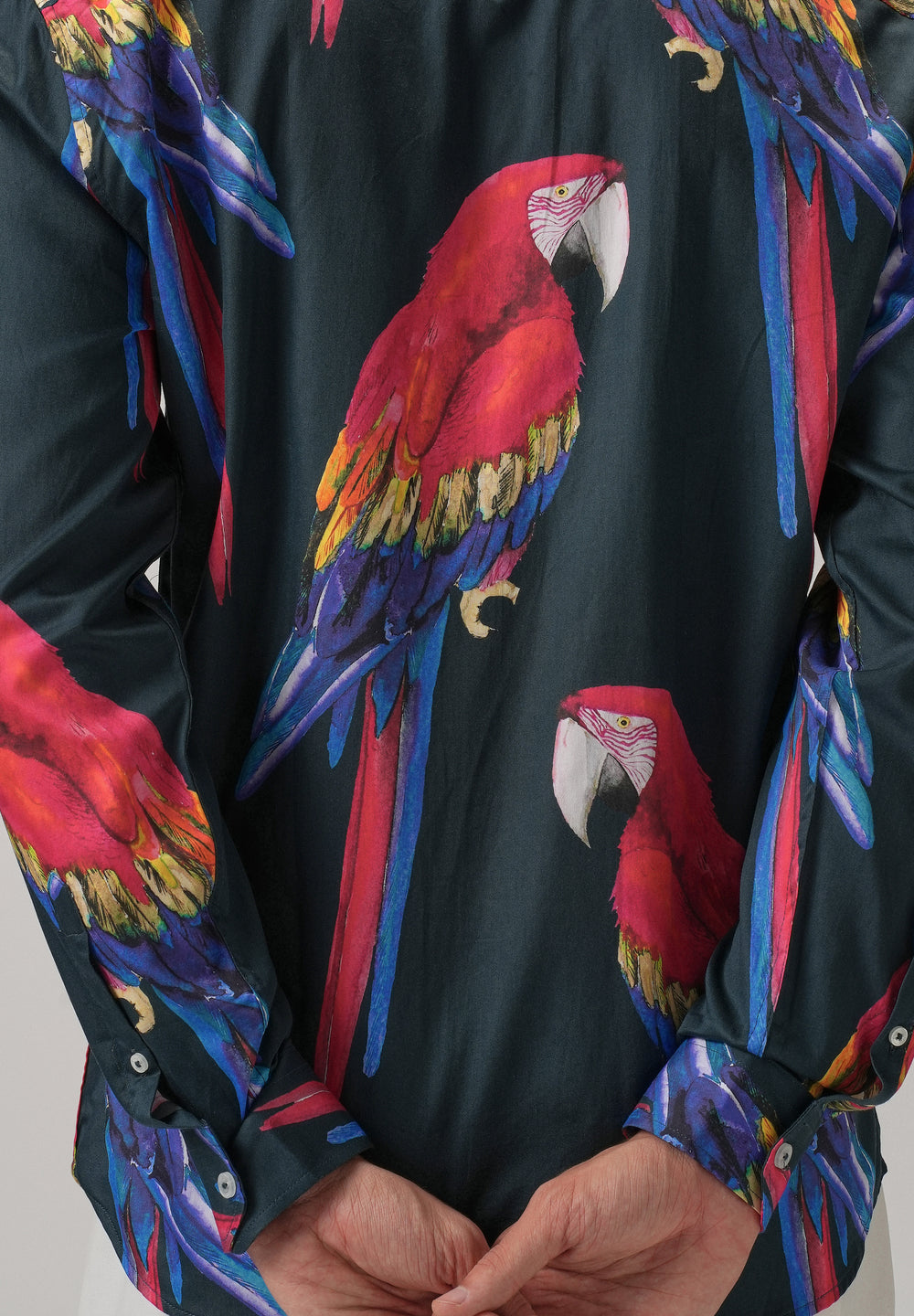 Parrot Motif Shirt