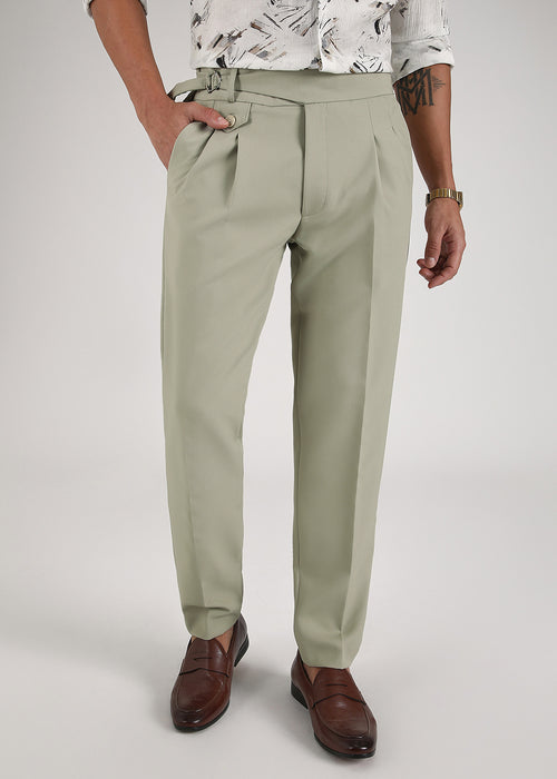 Pastel Green Gurkha Pant