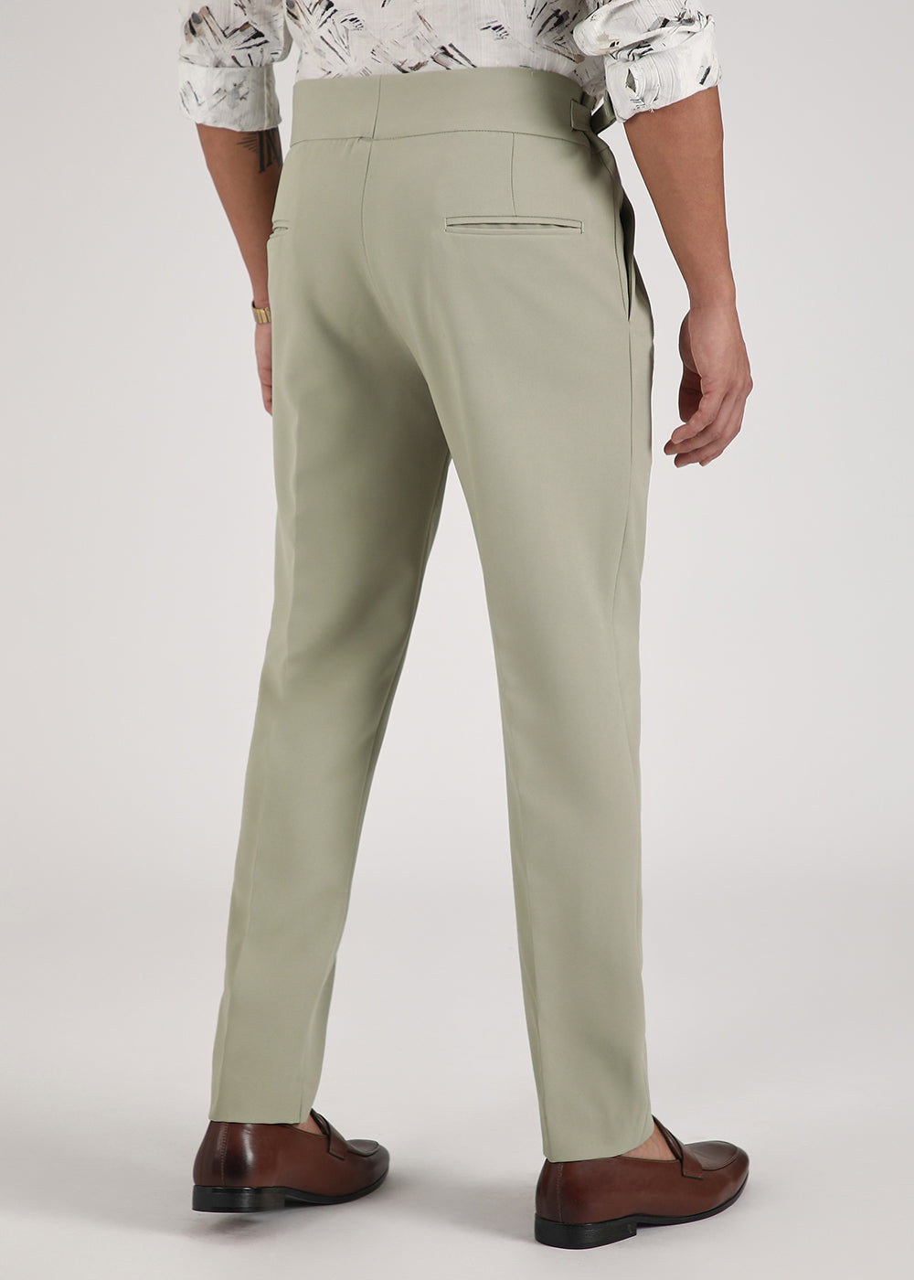 Pastel Green Gurkha Pant