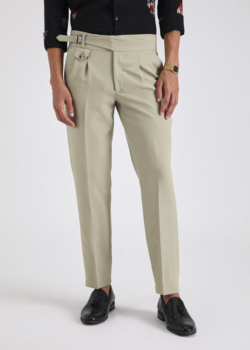 Light Green Gurkha Pant