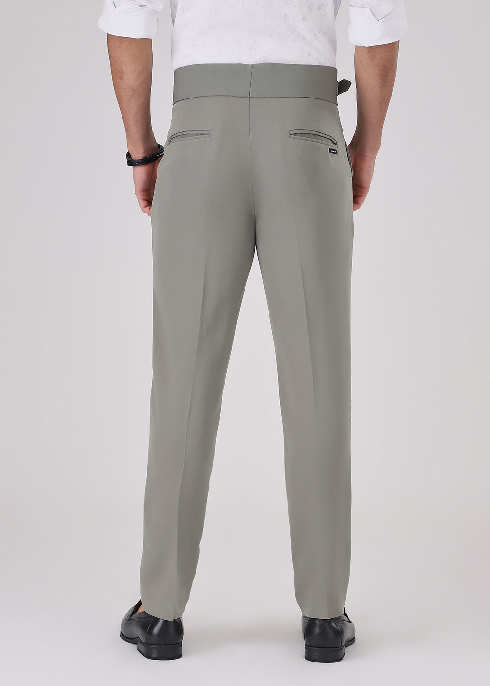 Pastel Grey Gurkha Pant