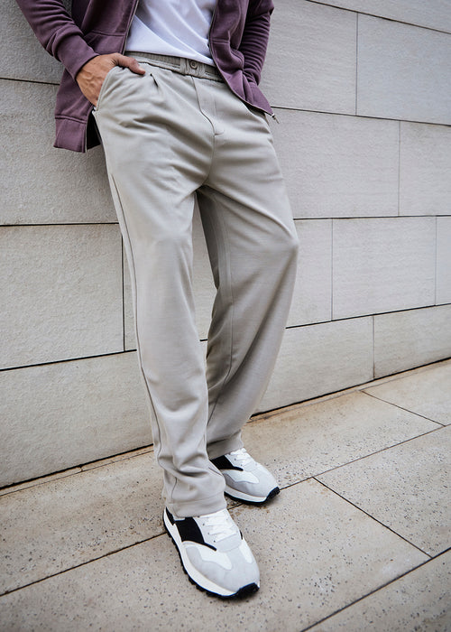 Pastel Grey Korean Pants