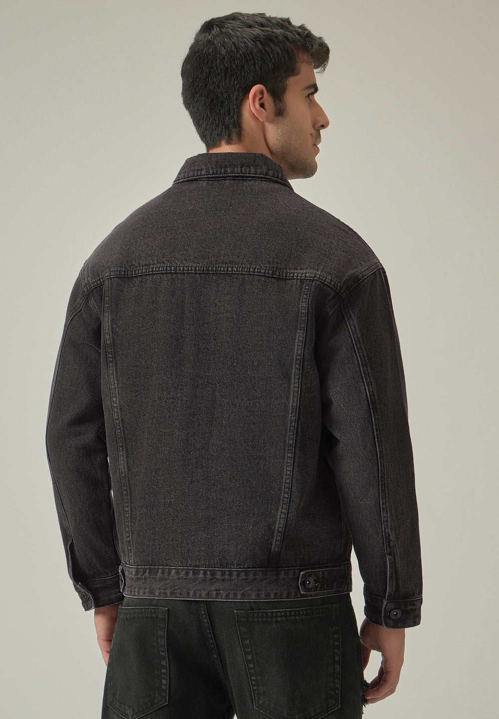 Patch Detail Denim Jacket