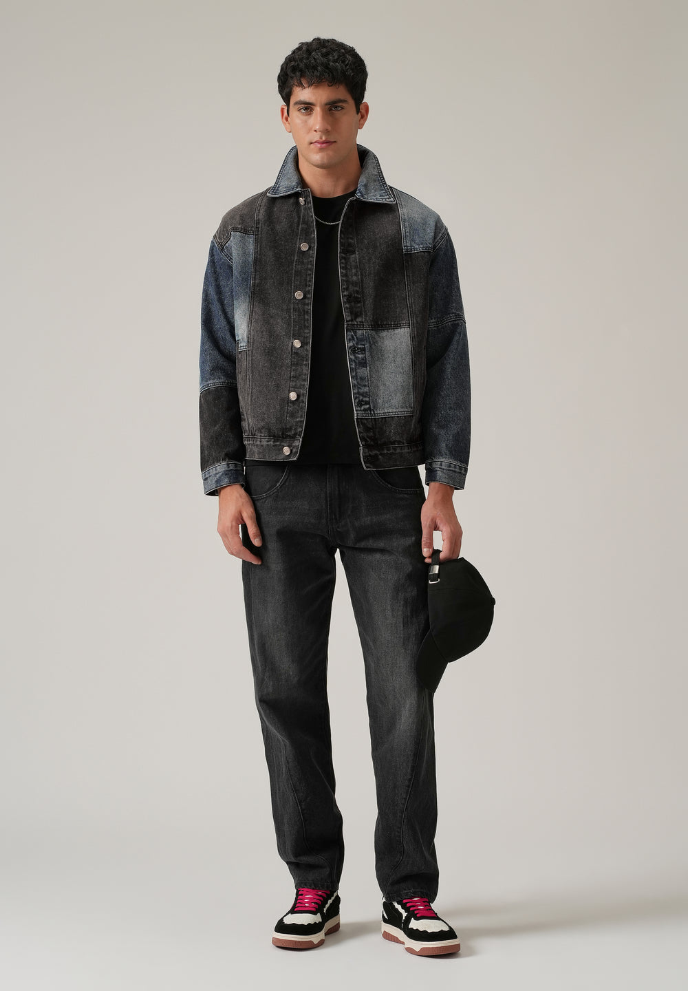 Patchwork Denim Jacket