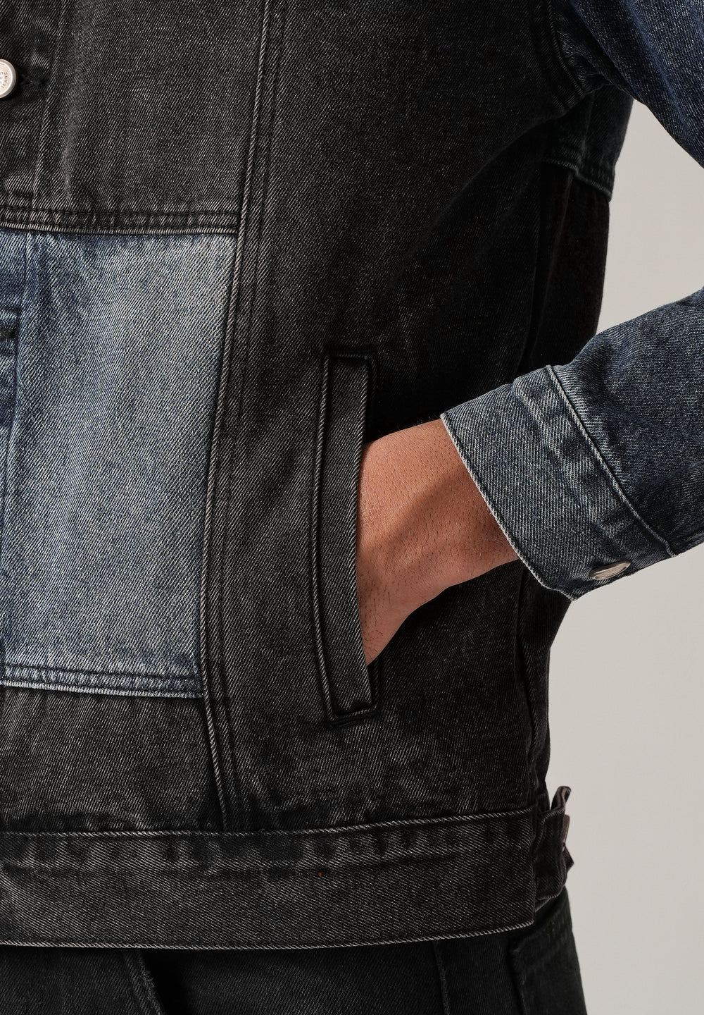 Patchwork Denim Jacket