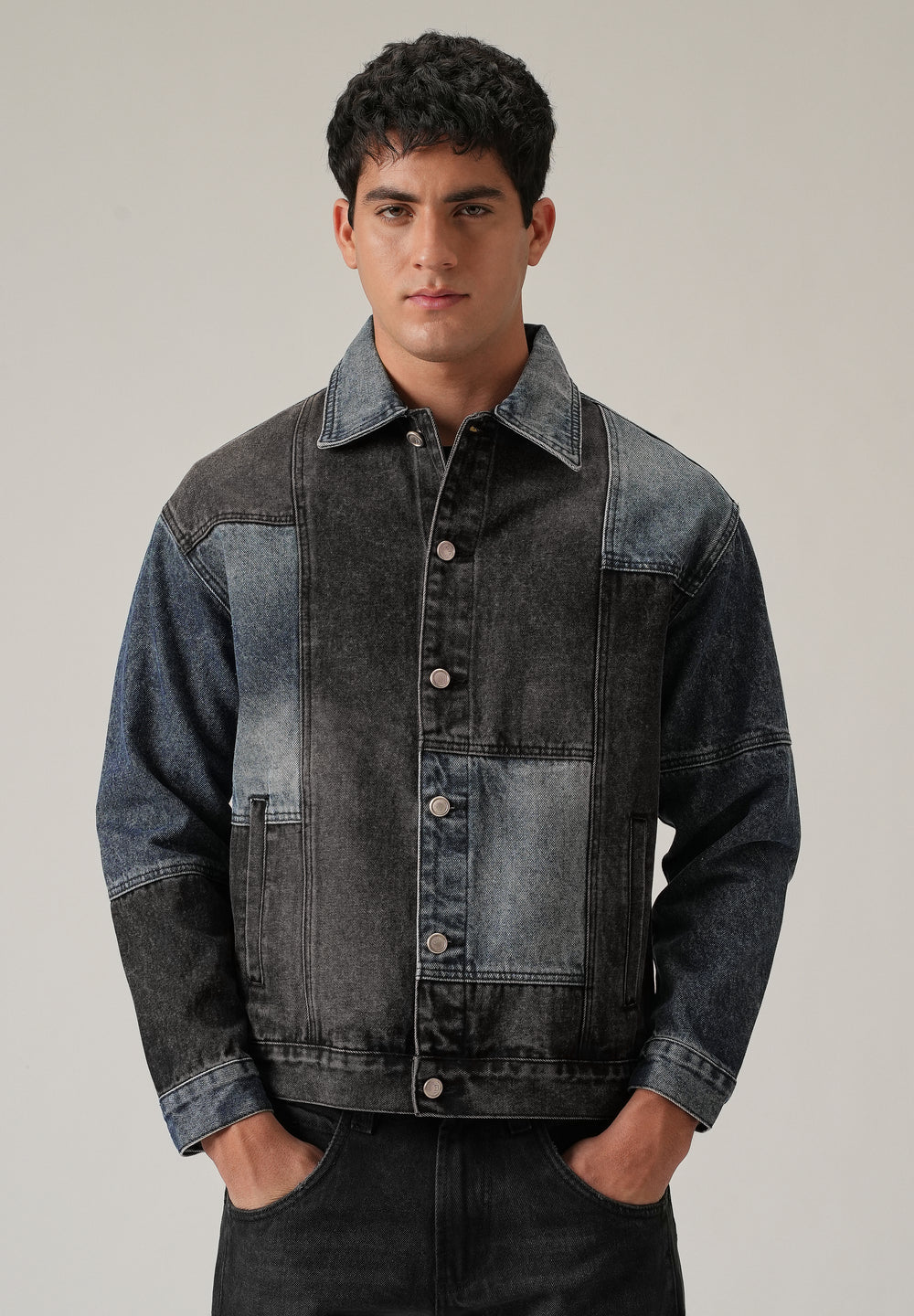 Patchwork Denim Jacket