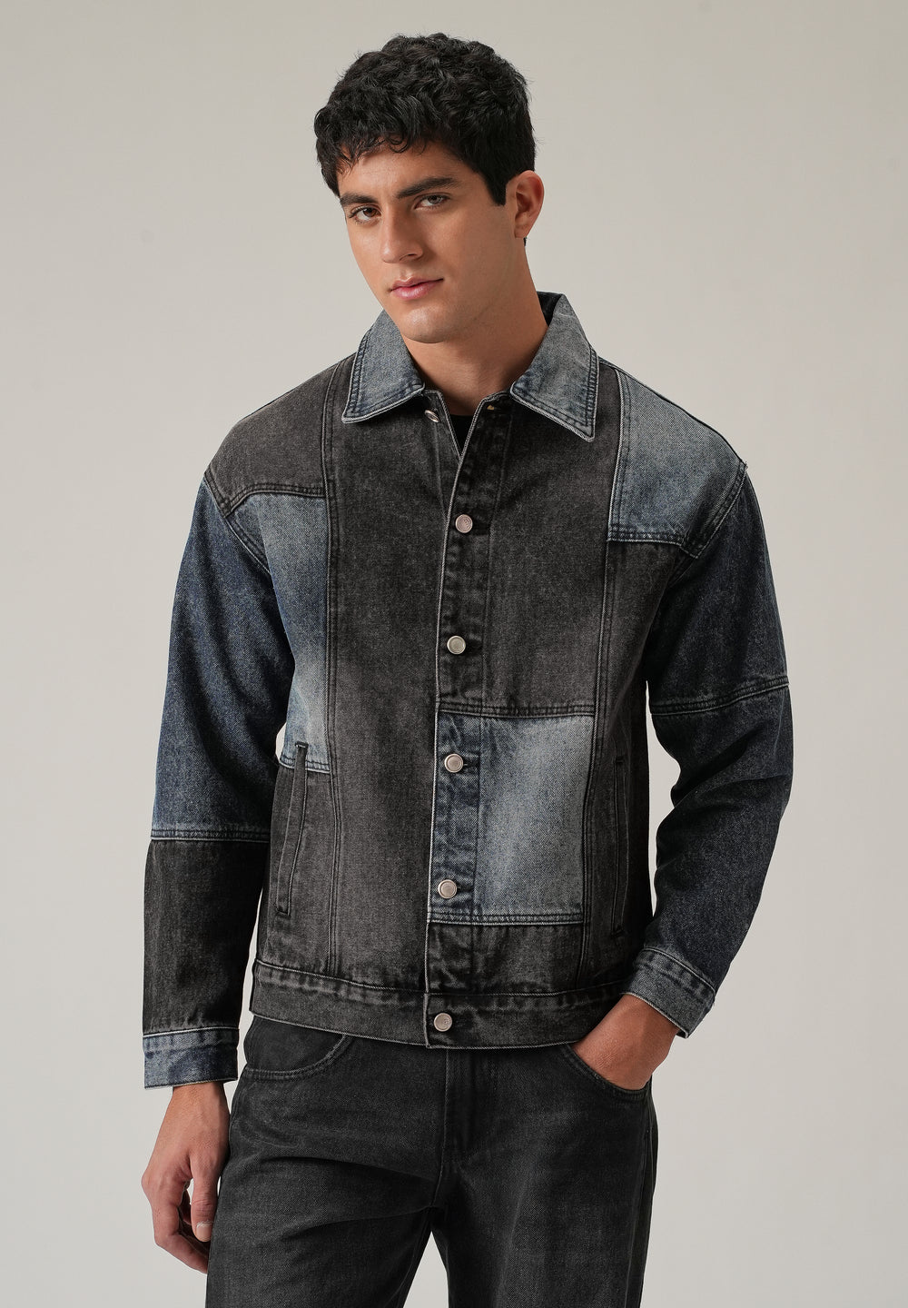 Patchwork Denim Jacket