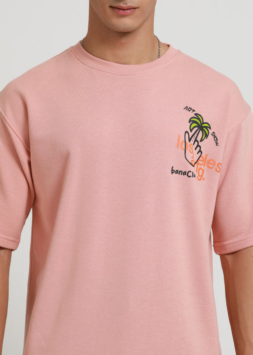 Peach Oversized T-shirt