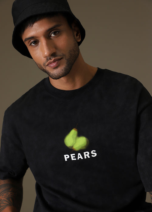 Pear Gradient Oversized T-Shirt