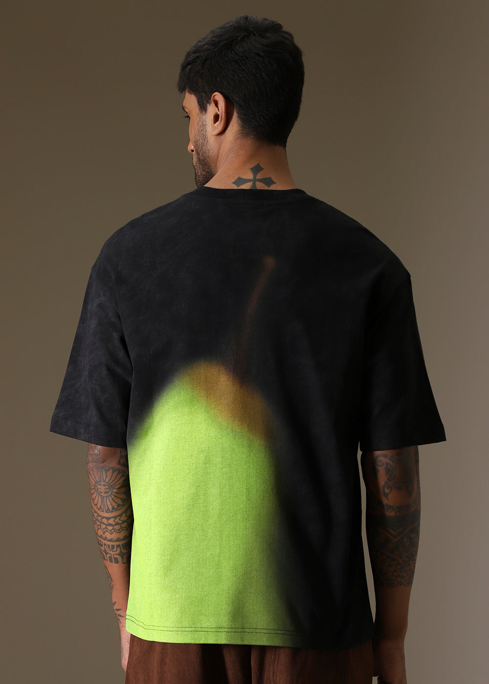 Pear Gradient Oversized T-Shirt