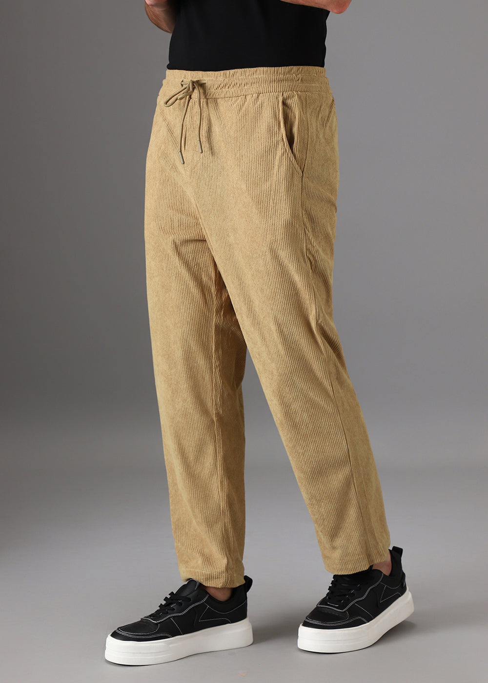 Pecan Beige Corduroy Pants