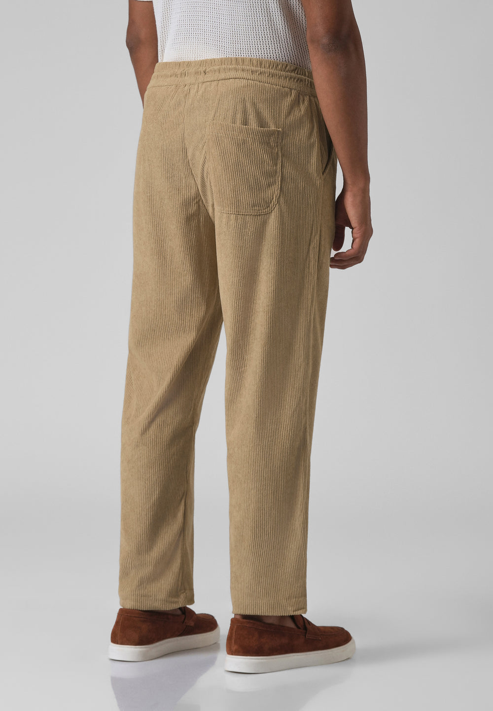 Pecan Beige Corduroy Pants