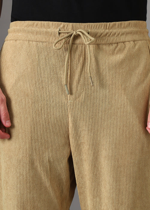 Pecan Beige Corduroy Pants